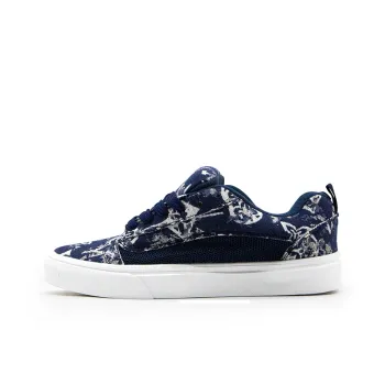 YIBONI Deep Universe Slip Resistant, Abrasion Resistant, Breathable Low Top Skateboard Shoes Unisex Blue