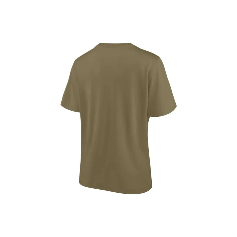 NBA Dallas Cowboys T-Shirt Women's Khaki Brown-1