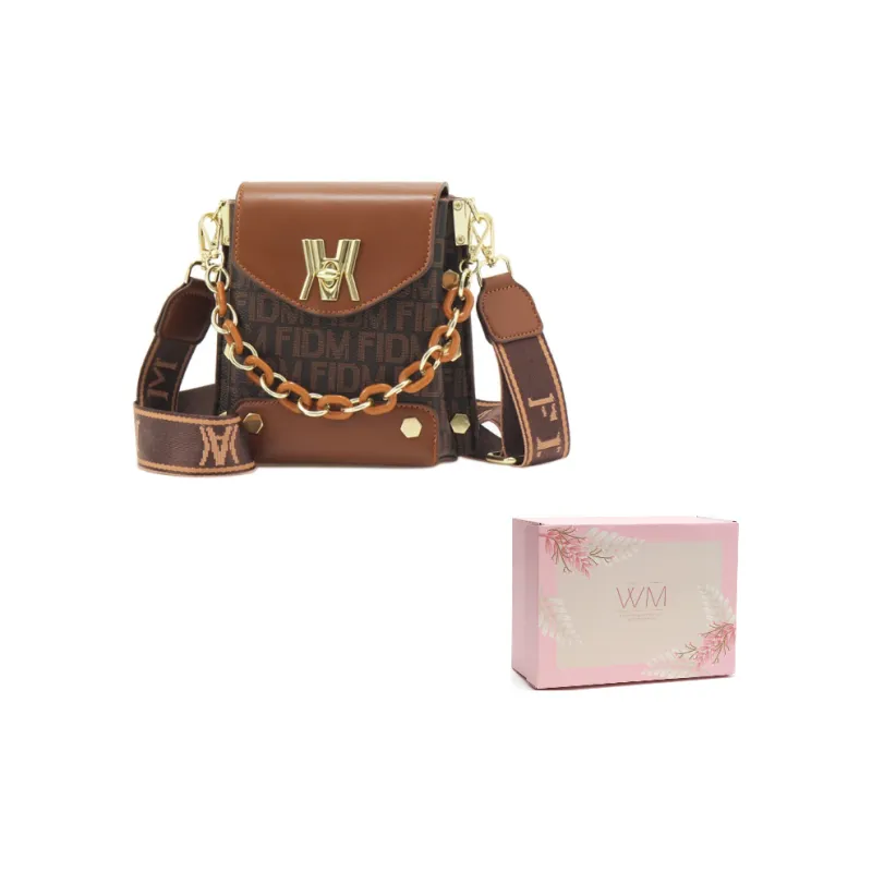 Weymond Pu Cell Phone Pouch Women's Coffee/Brown-3