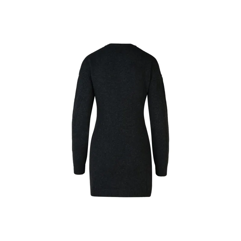 MOSCHINO Chain Detailed Drop Shoulder Knitted Dress-1