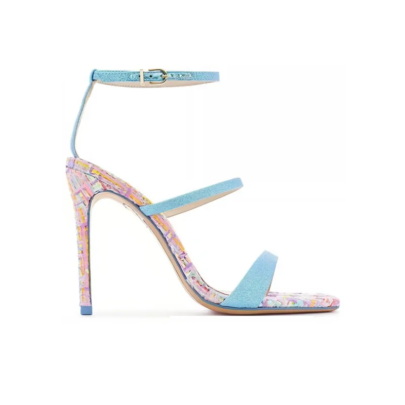 Sophia Webster Rosalind One-Strap Sandals 10cm Women's Blue-1
