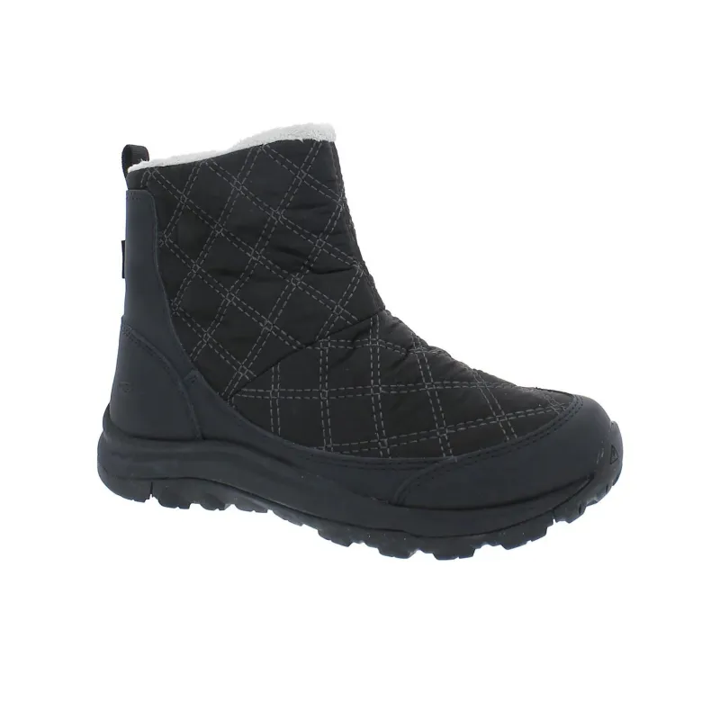 KEEN Anti-Slip Wear-Resistant Mid-Top Trekking Shoes Women's Black-1