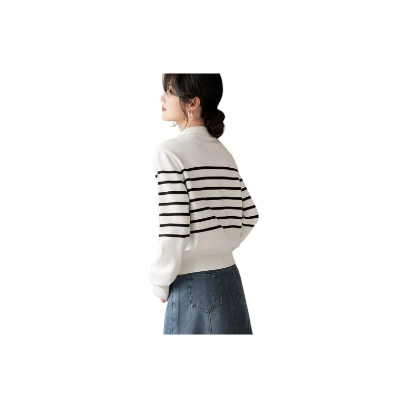XWI Knitwear Women's Black White-1