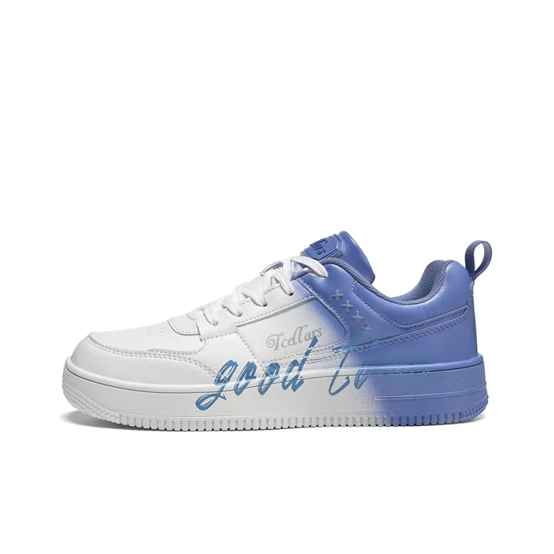 TCELLARS Skateboard Shoes Unisex Low Top White-61