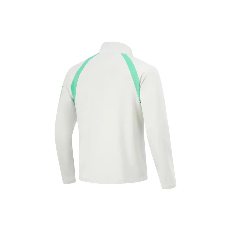 LiNing CBA Collection Professional Basketball Collection Sweatshirt Men's Light Lime-1