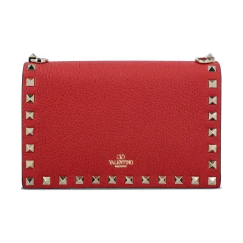 Valentino Garavani Rockstud Foldover Top Mini Shoulder Bag