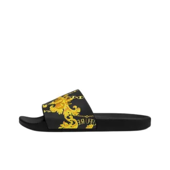 FANSIZHE Slide Slippers Men's Black