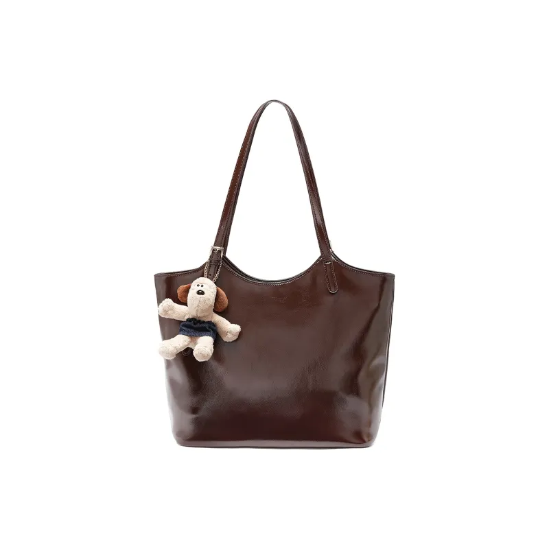 MEXICAN Polyurethane Leather Tote Handbag, Shoulder Bag Regular Women's Black/Red Brown-4