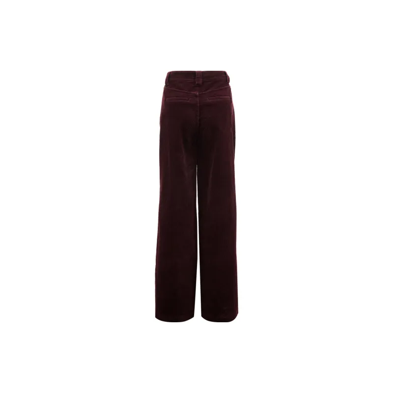 ONLY Casual Pants Women's E16 Elderberry Berry Purple-1