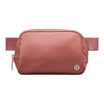 Lululemon Everywhere Nylon Fanny Pack Unisex Five-Spice Firewood Spells Gold