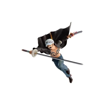 BANPRESTO Trafalgar D. Water Law Glass Factory One Piece The Final Battle 3 Roger Reissued Version Scale Figures 16cm