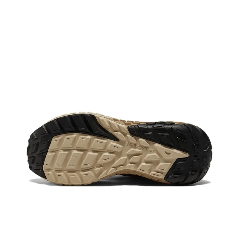 Skechers Slip Resistant Low Top Basketball Shoes Men's Gray Brown-4