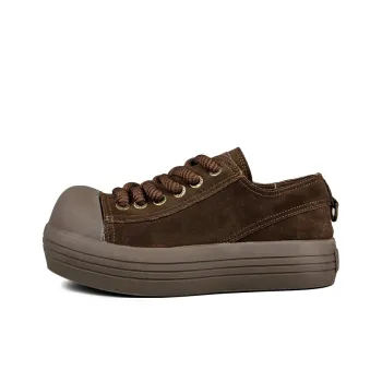 N6N8 Wear-Resistant Lightweight Height Increasing Low-Top Casual Shoes Women's
