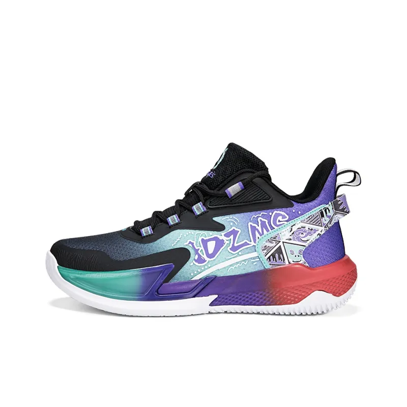 ANDEZHANMUSI Cushioning, Slip Resistant, And Abrasion Resistant Low Top Basketball Shoes Unisex-8