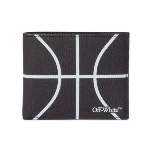 OFF-WHITE Basketball Bi-fold Wallet