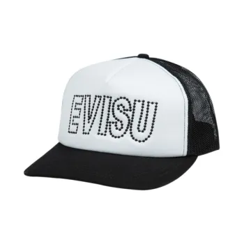 EVISU Cotton Truck Driver Hat Unisex