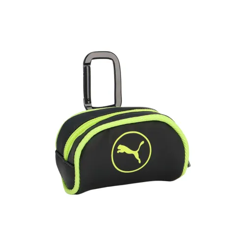 PUMA Synthetic Leather Golf Bag Storage Bags Regular Unisex Black