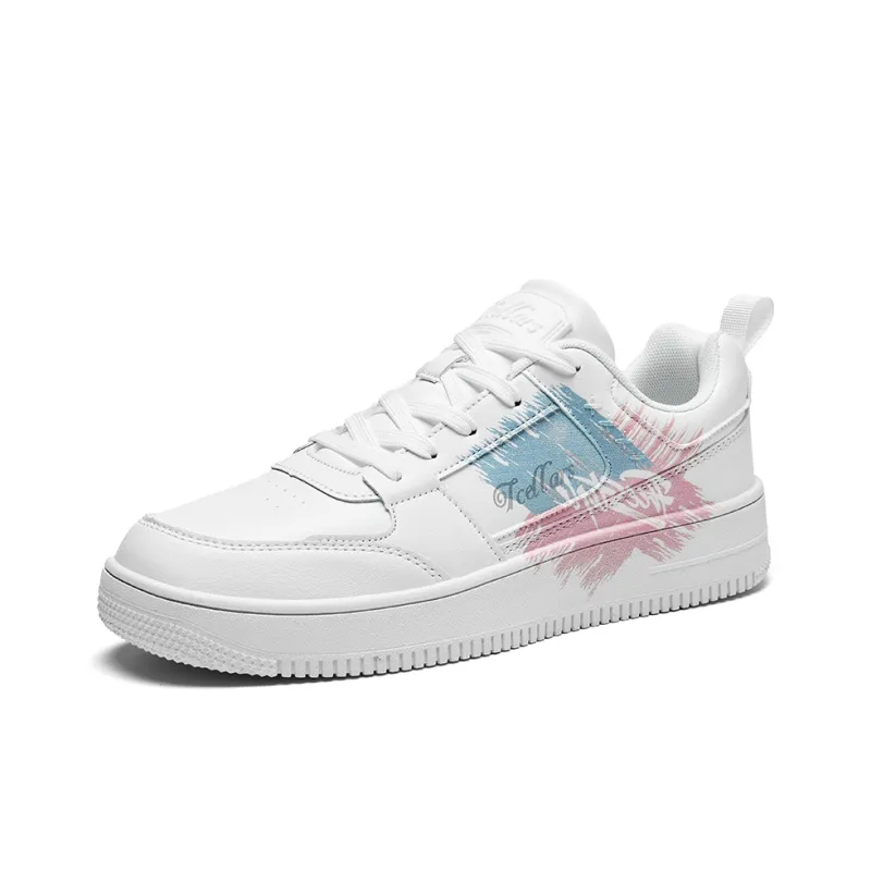 TCELLARS Skateboard Shoes Unisex Low Top White-116