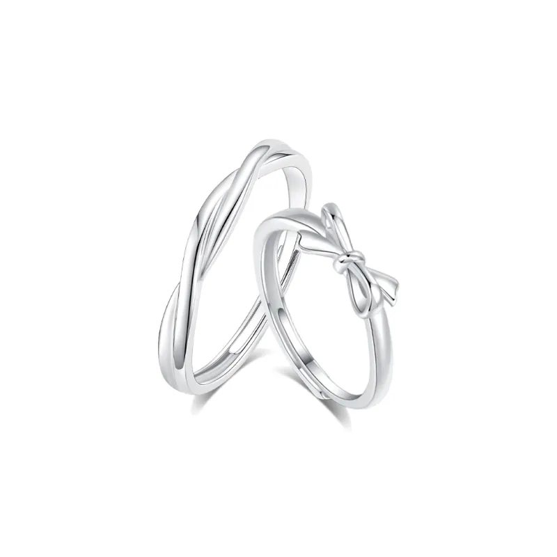 MISS TOOYA S999 Fine Silver Rings Unisex-4