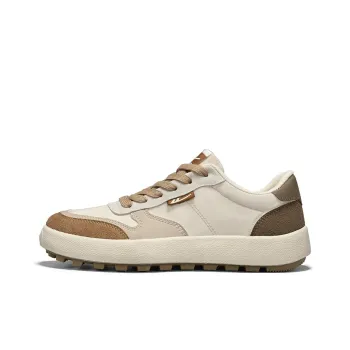 Warrior Wear resistant, Lightweight, Breathable, And Non slip. Low Top Casual Shoes Men's Dark Beige Brown