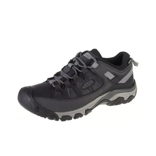 Keen Targhee 3 Outdoor Shoes Men Low-Top Black Gray