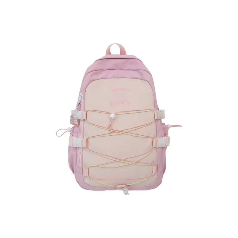 BALANG Nylon Backpack Regular Women's Psilon Black/White/Pink/Khaki/Green-10
