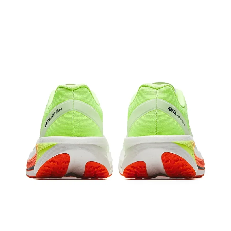 Anta Anti-Slip Wear-Resistant Low-Top Casual Running Shoes Men's White Green-3