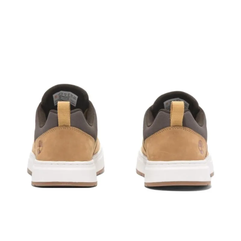 Timberland Anti Slip Wear Resistant Low Top Skateboard Shoes Men's Brown-2