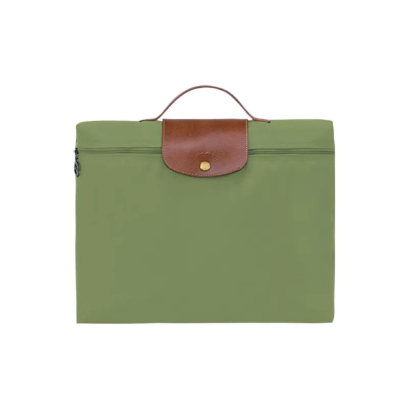 LONGCHAMP Nylon Handbag Trumpets Unisex Green-0