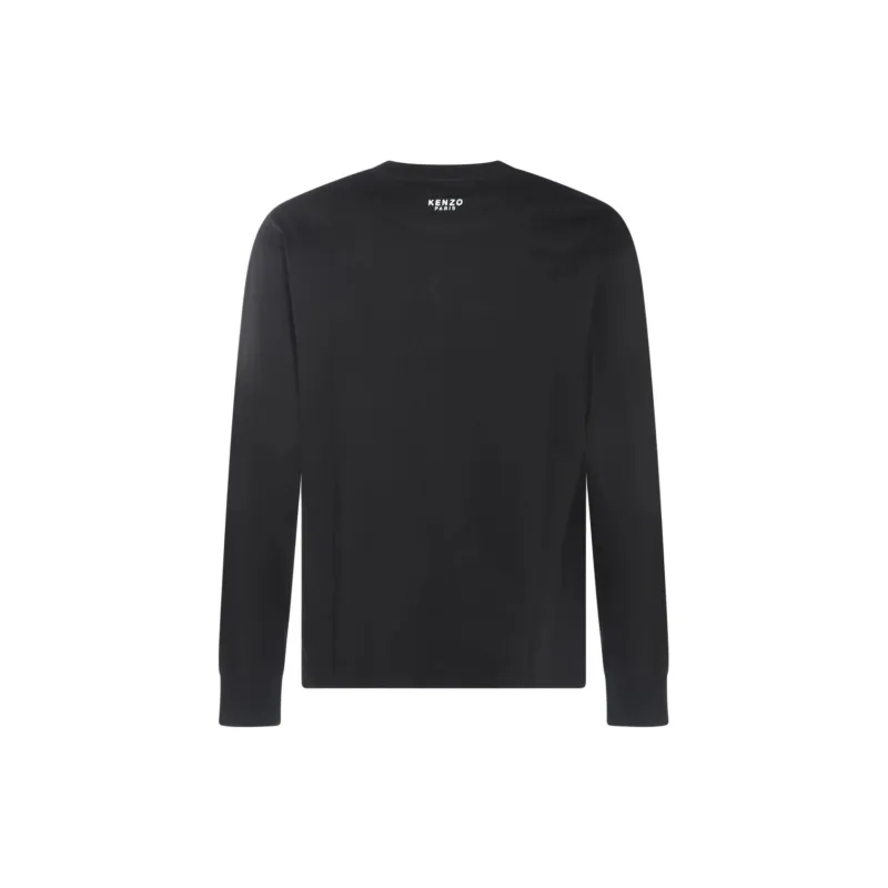 KENZO Lucky Tiger Embroidered Long Sleeved T-Shirt-1