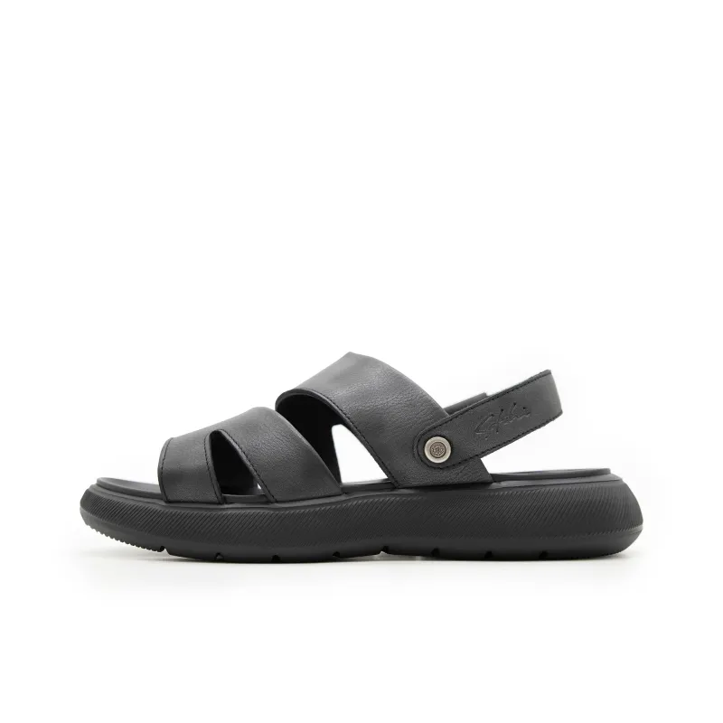 Satchi Beach Sandals Men's Black-0
