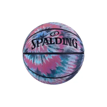 SPALDING Tie dye Series Rubber Basketball Red Size 7 Training Unisex