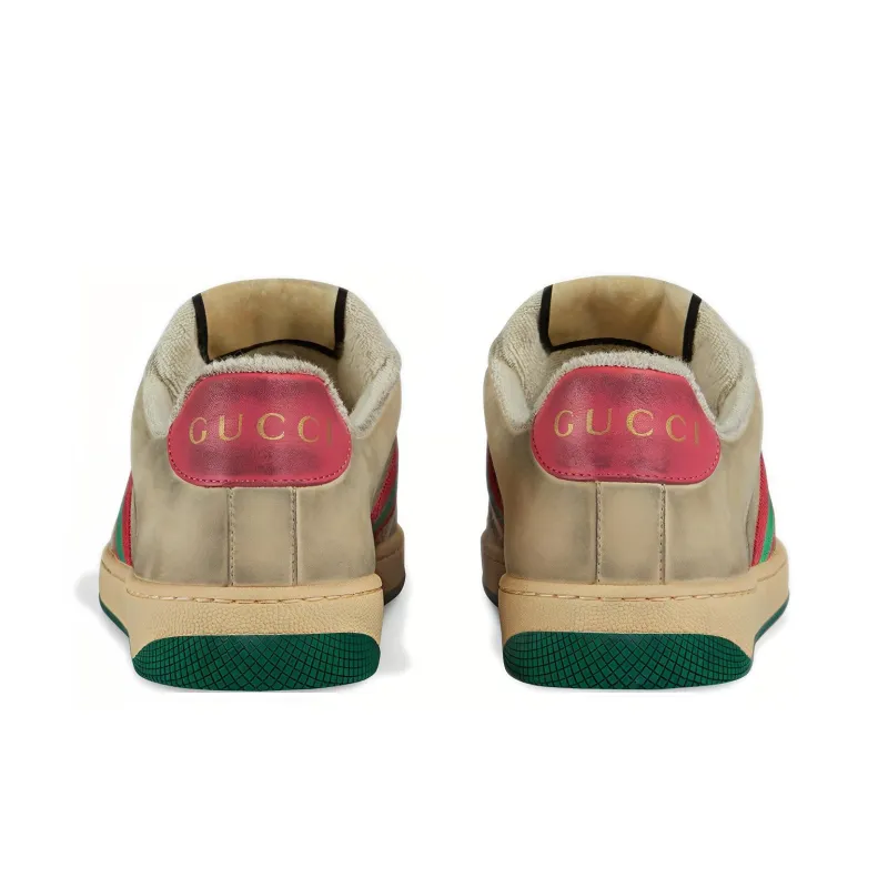 GUCCI Women's Screener 'Distressed Pink Green' Women's-3