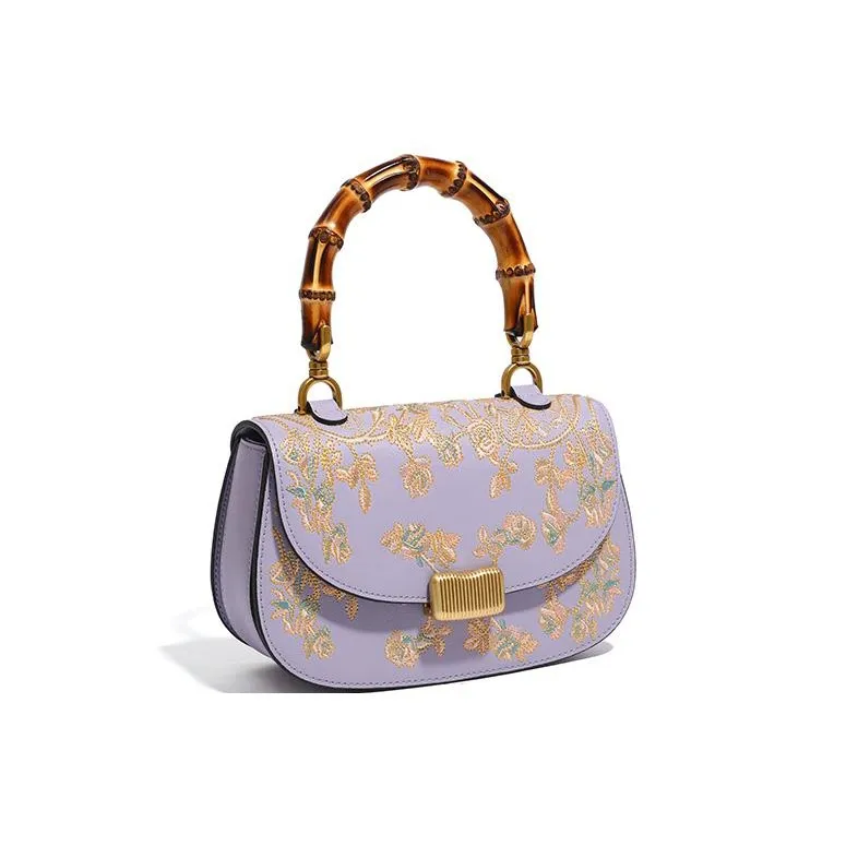 Forever Lucky Cow Leather Commute Bag One Shoulder Handbag Women's Multicolor-13