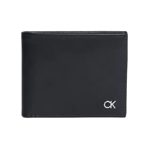 CALVIN KLEIN Leather Wallet Men's Black