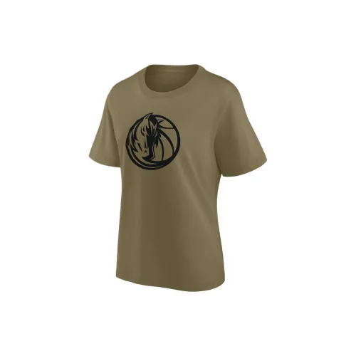 NBA Dallas Cowboys T-Shirts Women's Khaki Brown