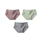 C Set-Triangle Embossed-Coffee+Green+Dark Gray (3 Pack)