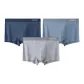 [100% cotton Gusset]Navy Blue+Light Blue+Mist Gray