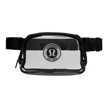 Lululemon Waterproof Fabric One Shoulder Crossbody Fanny Pack Regular Unisex Black