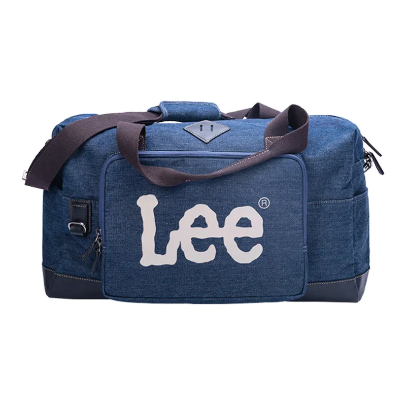 Lee Polyester Travel Bag, Gym Bag, Basketball Bag Regular Unisex Dark Blue-0