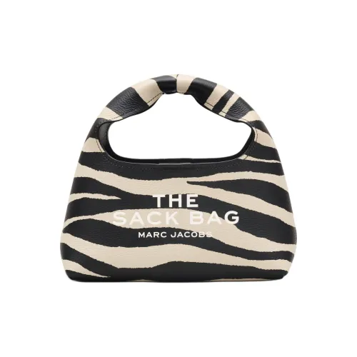 MARC JACOBS The Zebra Leather Mini Sack Bag