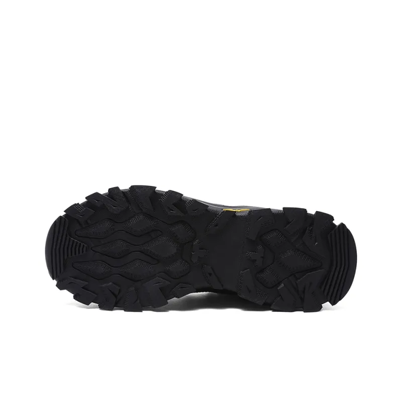Jeep Cushioning Rebound Wear Resistant Breathable Slip Resistant Low Top Outdoor Shoes Men's Charcoal Moss Green-5