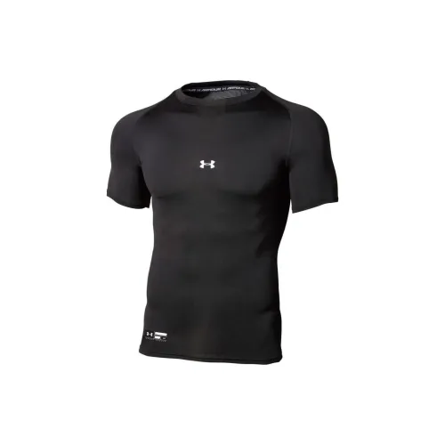 Under Armour HeatGear T-Shirts Men Black