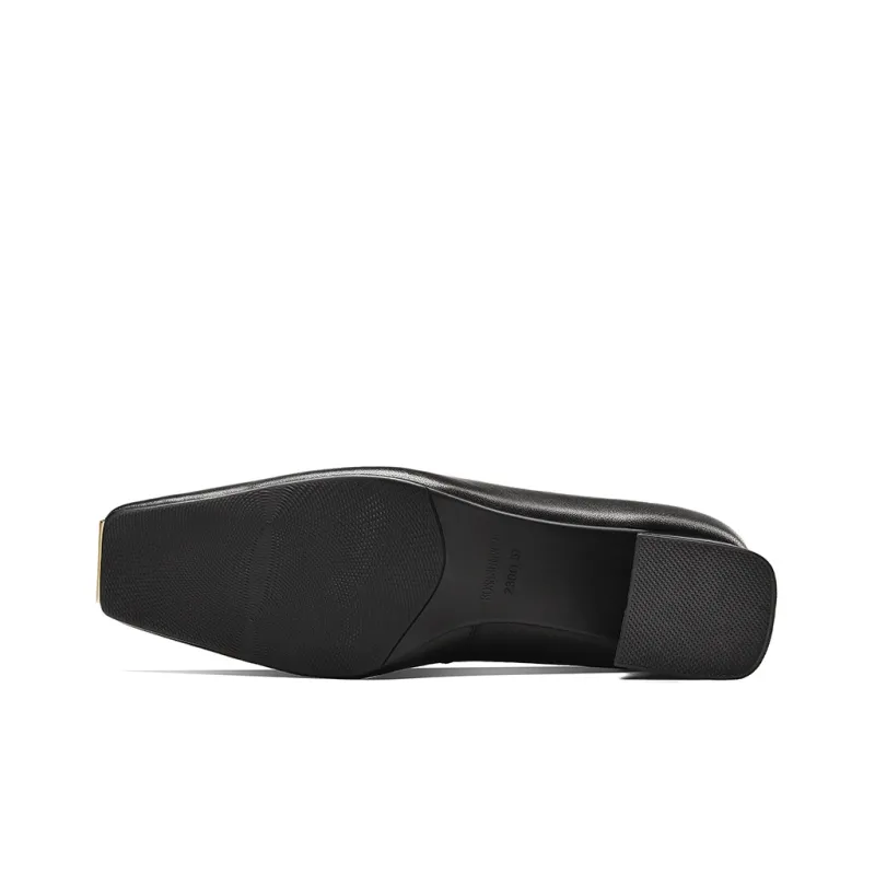 BOSSSUNWEN Women's Casual Shoes 5.3cm Women's Black-4
