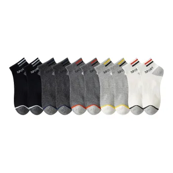 Lan Miao Ankle Socks Men's 10 Pack
