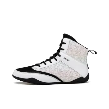 LOKWT Anti Slip And Wear Resistant Breathable Mid Top Training Shoes Unisex