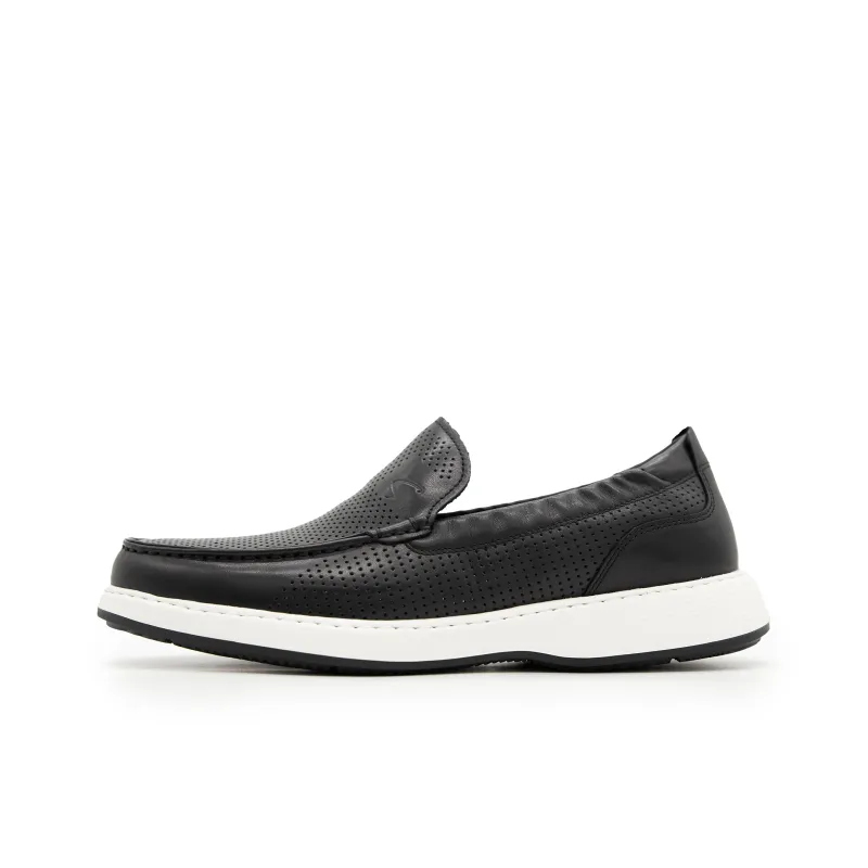 Satchi Loafers, Gommino Loafers Men's Black-0