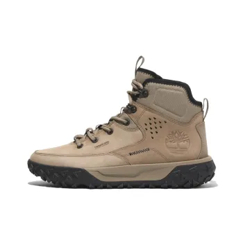 Timberland Greenstride Motion Anti Slip Wear Resistant High Top Outdoor Shoes Men's Beige