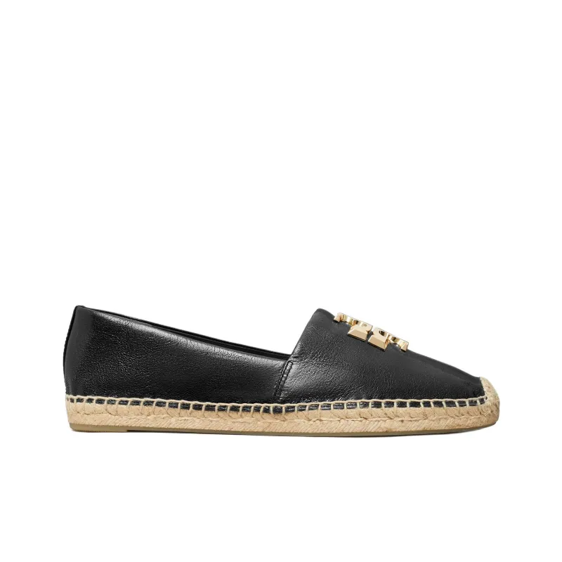 TORY BURCH Eleanor Espadrilles Women's Black-1