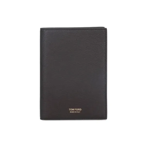 TOM FORD Logo Detailed Bi-Fold Wallet